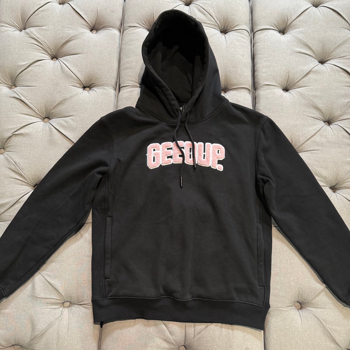 Geedup 13 Years In The Field Hoodie 'Black Pink' (Second hand)