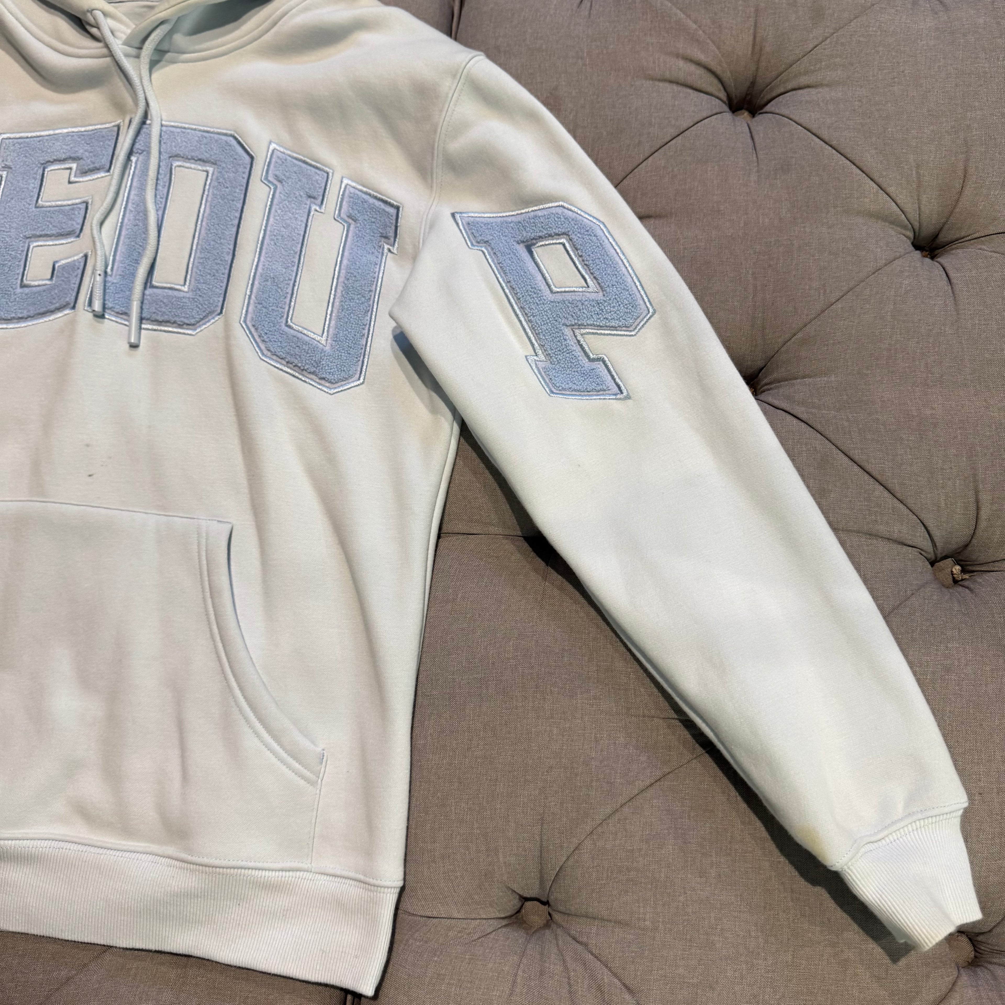 Geedup Team Logo Hoodie 'Pale Blue' (Second hand)