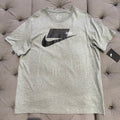 Nike Blackout Swoosh T-Shirt 'Grey' (Brand New)