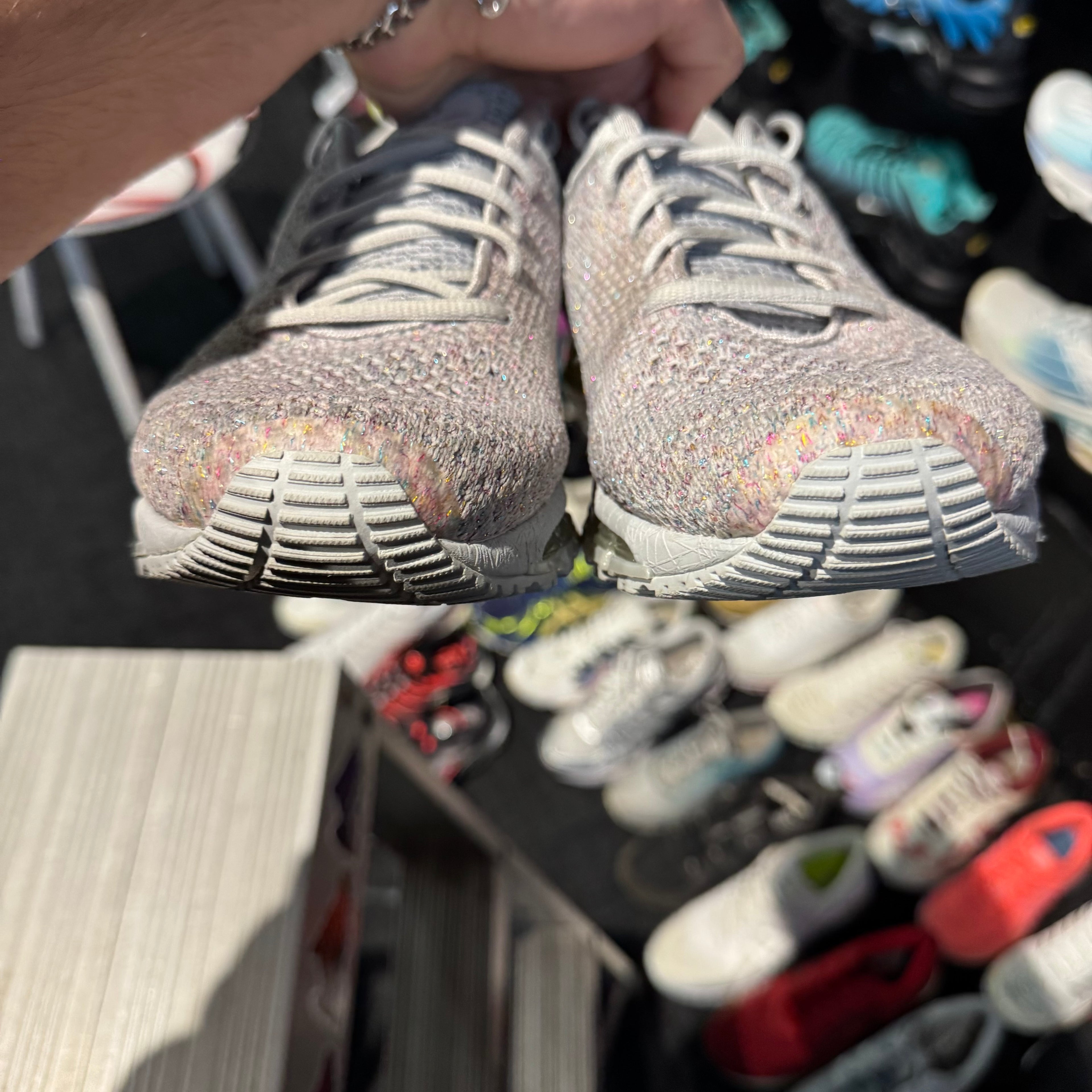 Asics Gel-Quantum 360 Knit 2 'Mid Grey Glitter' (Second hand)