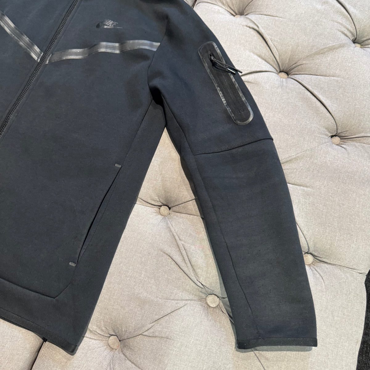 Nike Tech Fleece Jacket 'Black' (Second hand)