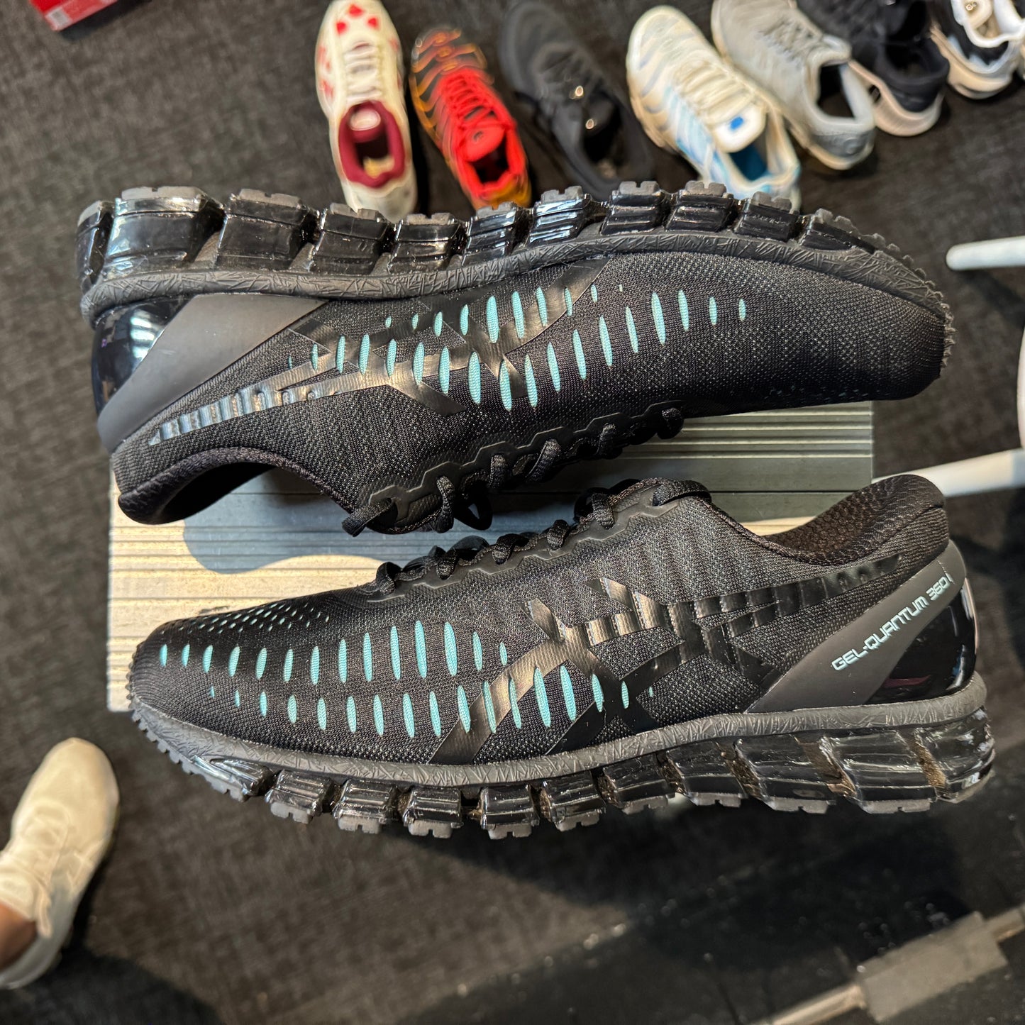 Asics Gel-Quantum 360 1 'Black Turquoise' (Second hand)