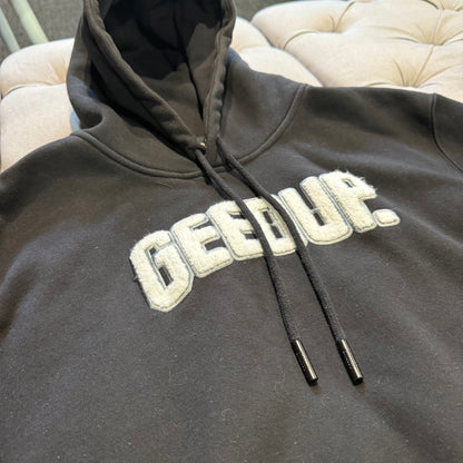 Geedup Play For Keeps Hoodie 'Black White' (Second hand)