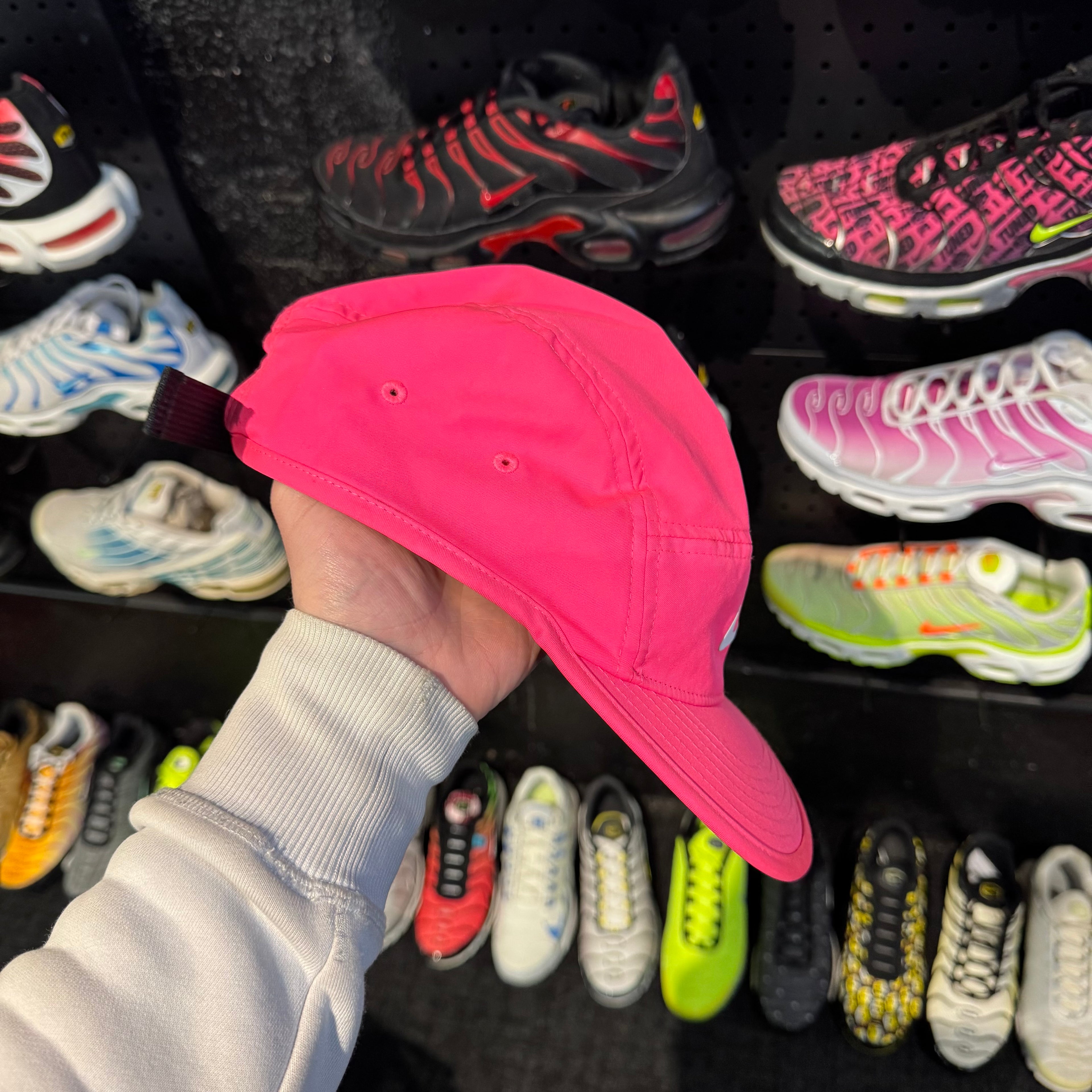 Nike Fly Dri-Fit Unstructured Swoosh Run Cap 'Hyper Pink' (Second Hand)