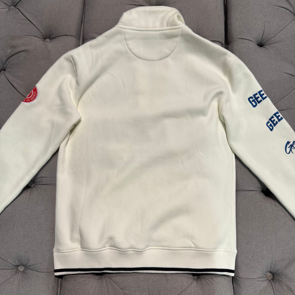 Geedup Sportsman Badges QTR Zip 'Light Cream' (Second hand)
