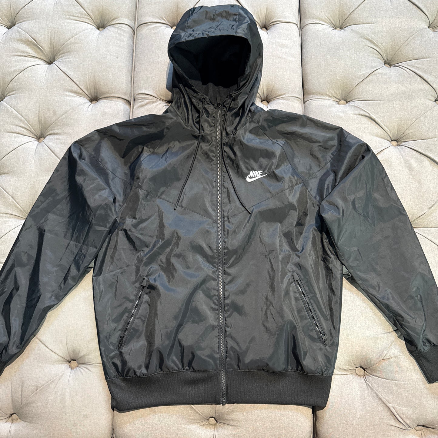 Nike Jacket Windbreaker 'Black' (Second hand)