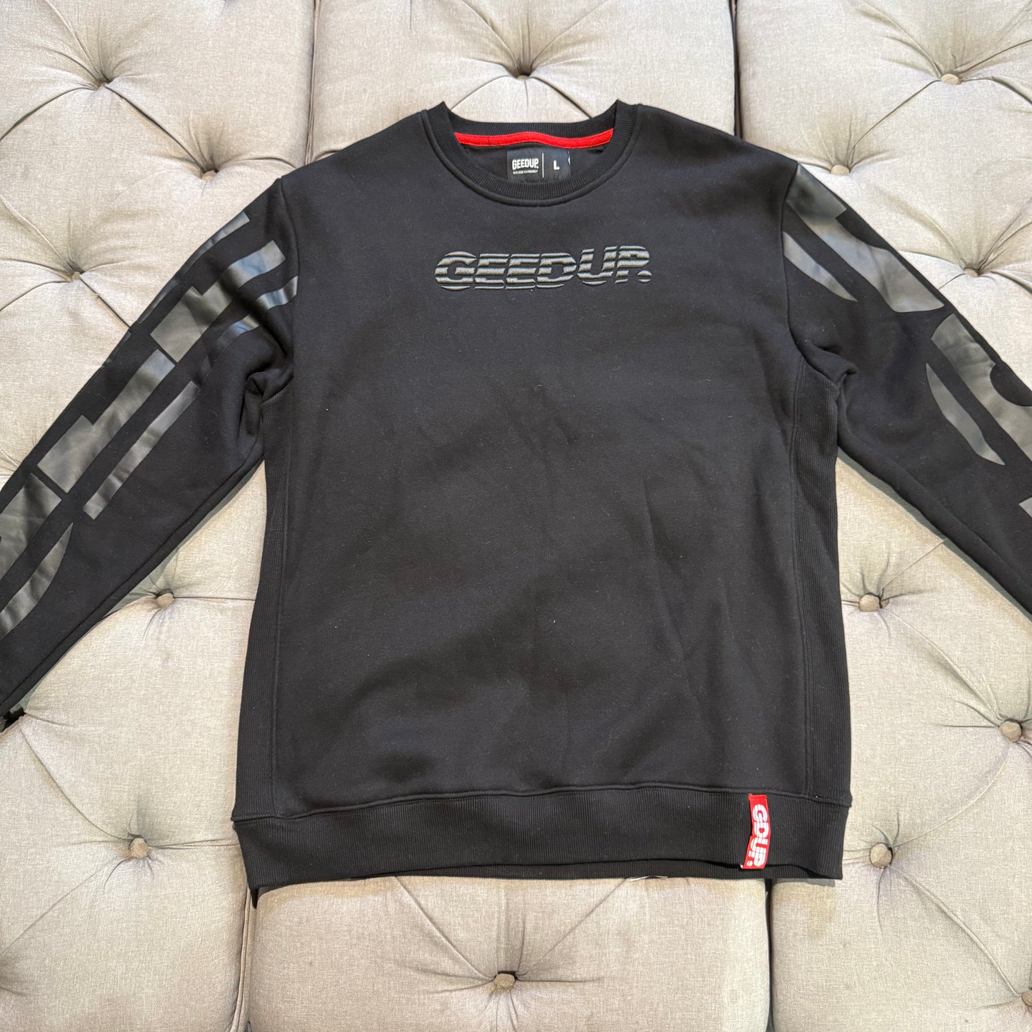 Geedup Sportsman Crewneck 'Blackout' (Second hand)