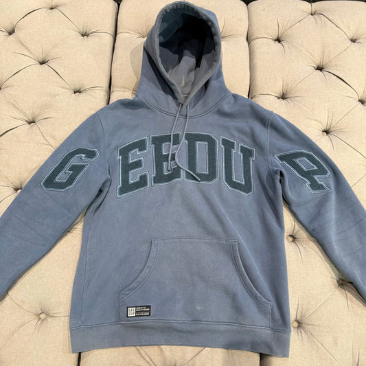 Geedup Team Logo Hoodie 'Deep Blue' (Second hand)