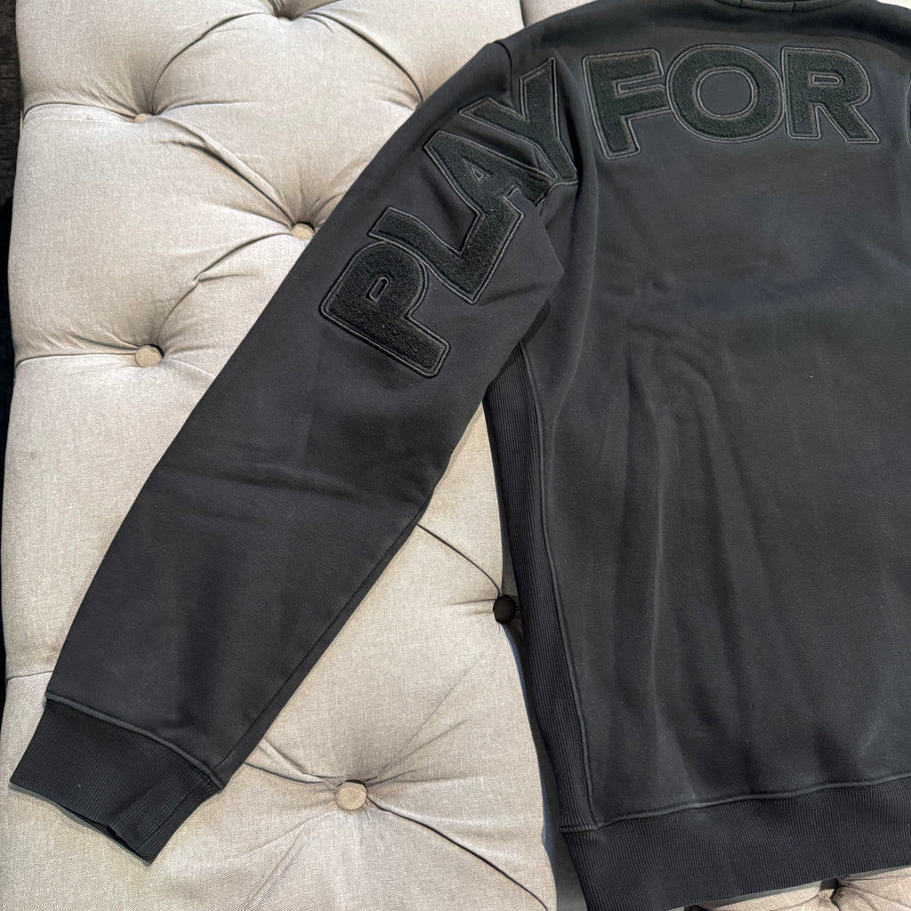 Geedup Play For Keeps Crewneck 'Black White' (Second hand)
