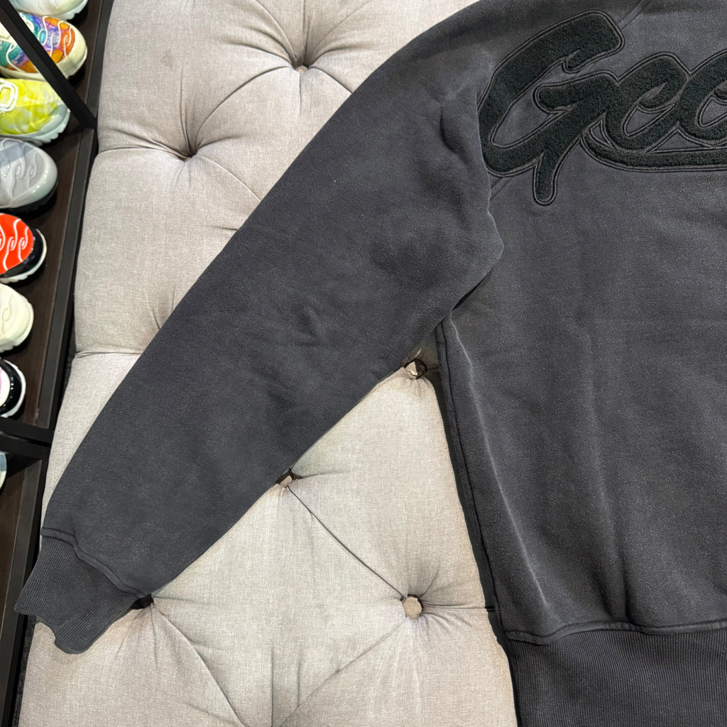 Geedup OS Script Hoodie 'Washed Black' (Second hand)