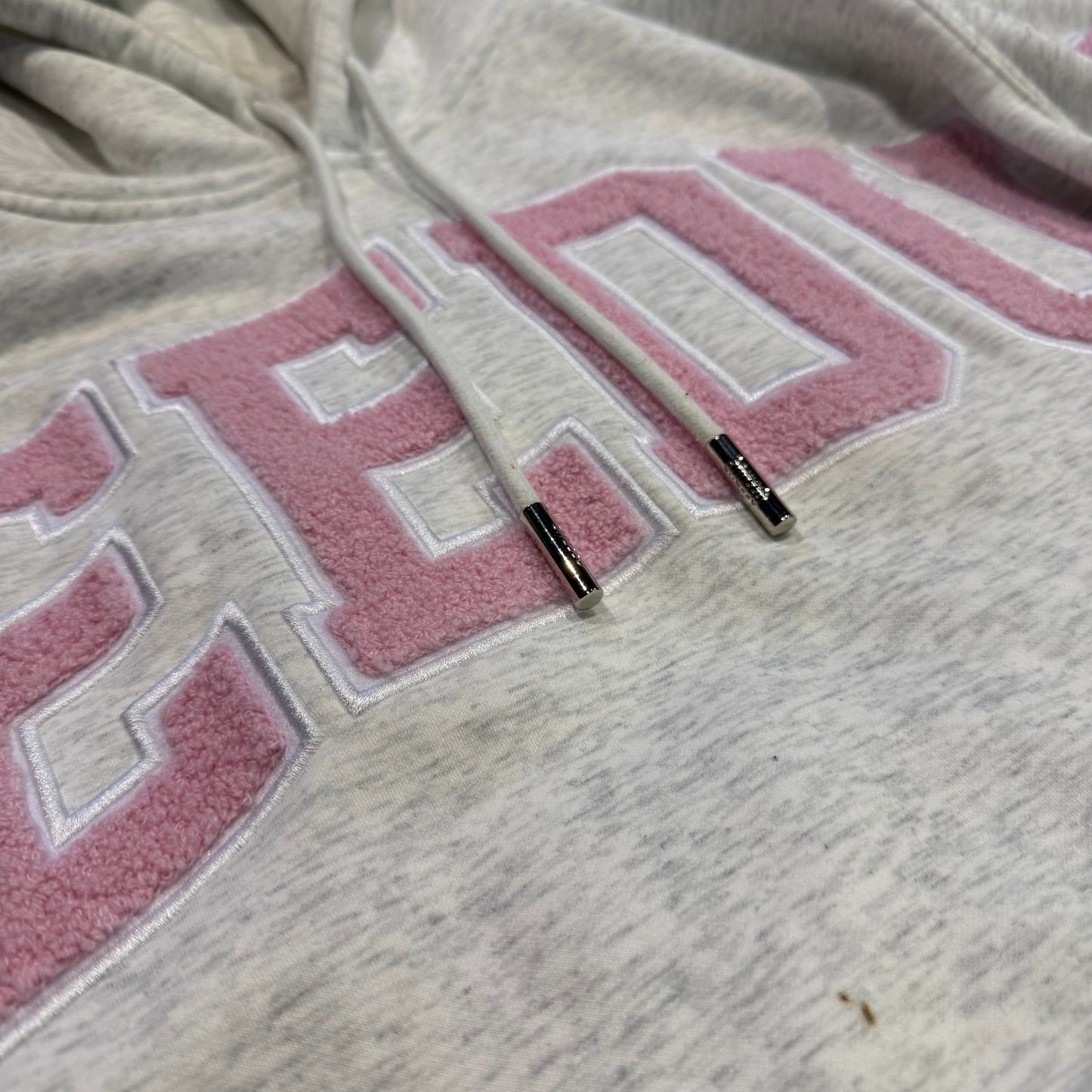 Geedup Team Logo Hoodie 'Marle Grey Pink' (Second hand)