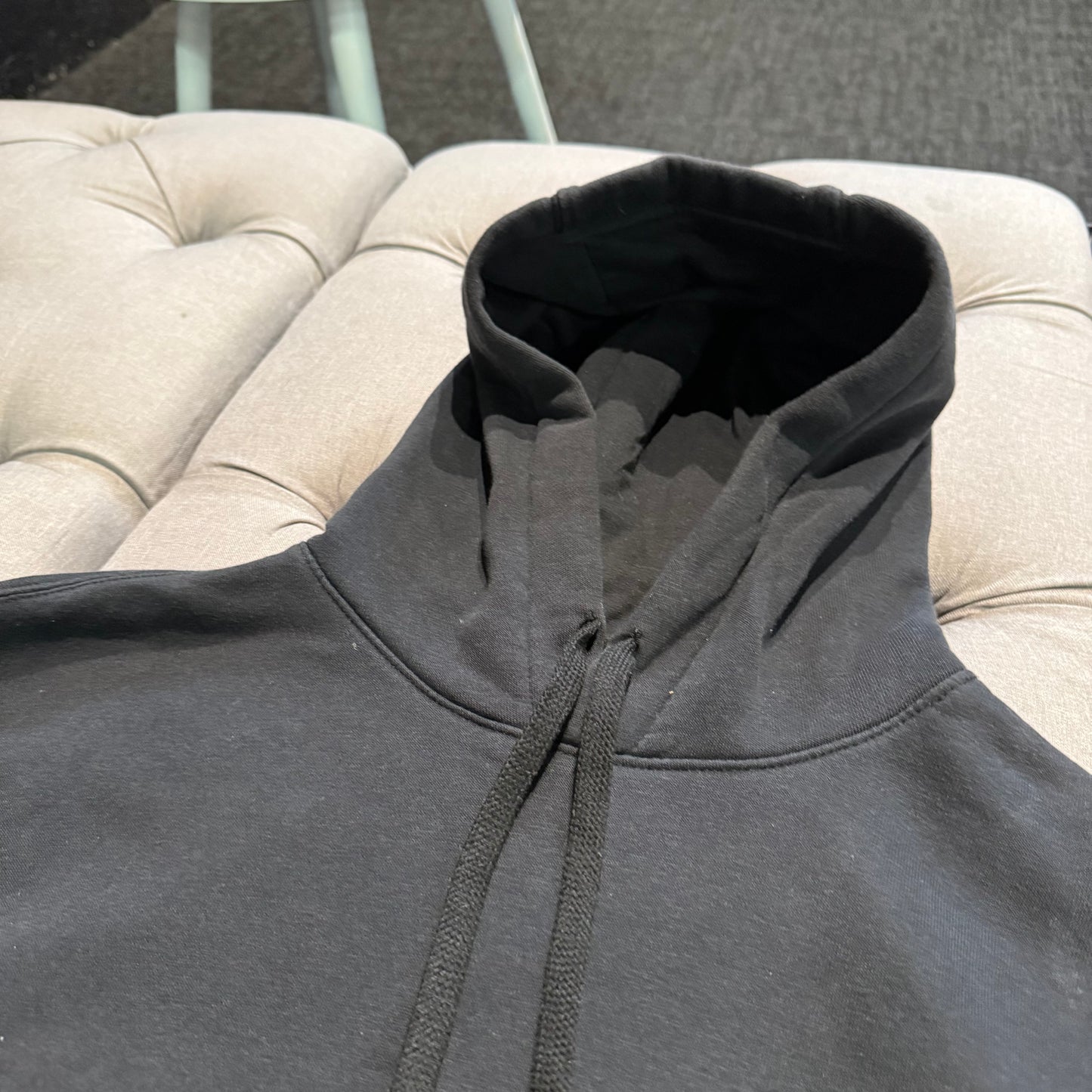 Nike Multi Logo Hoodie 'Black Blue' (Second hand)