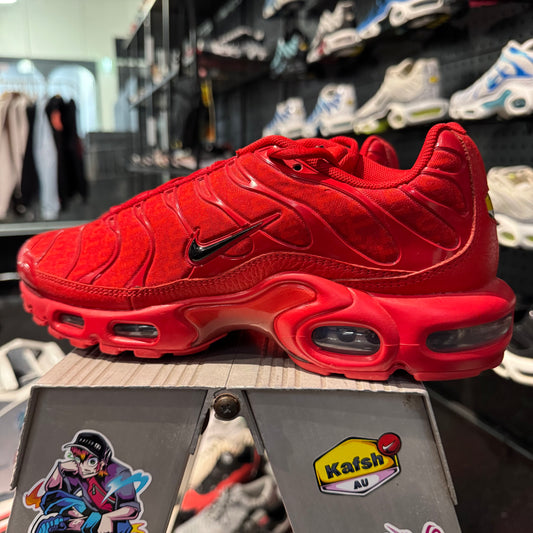 Nike Air Max Plus TN 'Monogram Red' (Brand New)