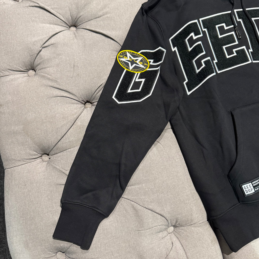 Geedup Team Logo X Vanson Hoodie 'Black' (Brand New)
