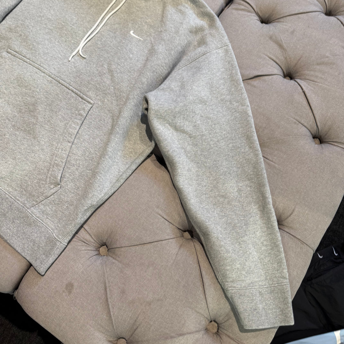 Nike Club Fleece Hoodie 'Grey' (Second hand)