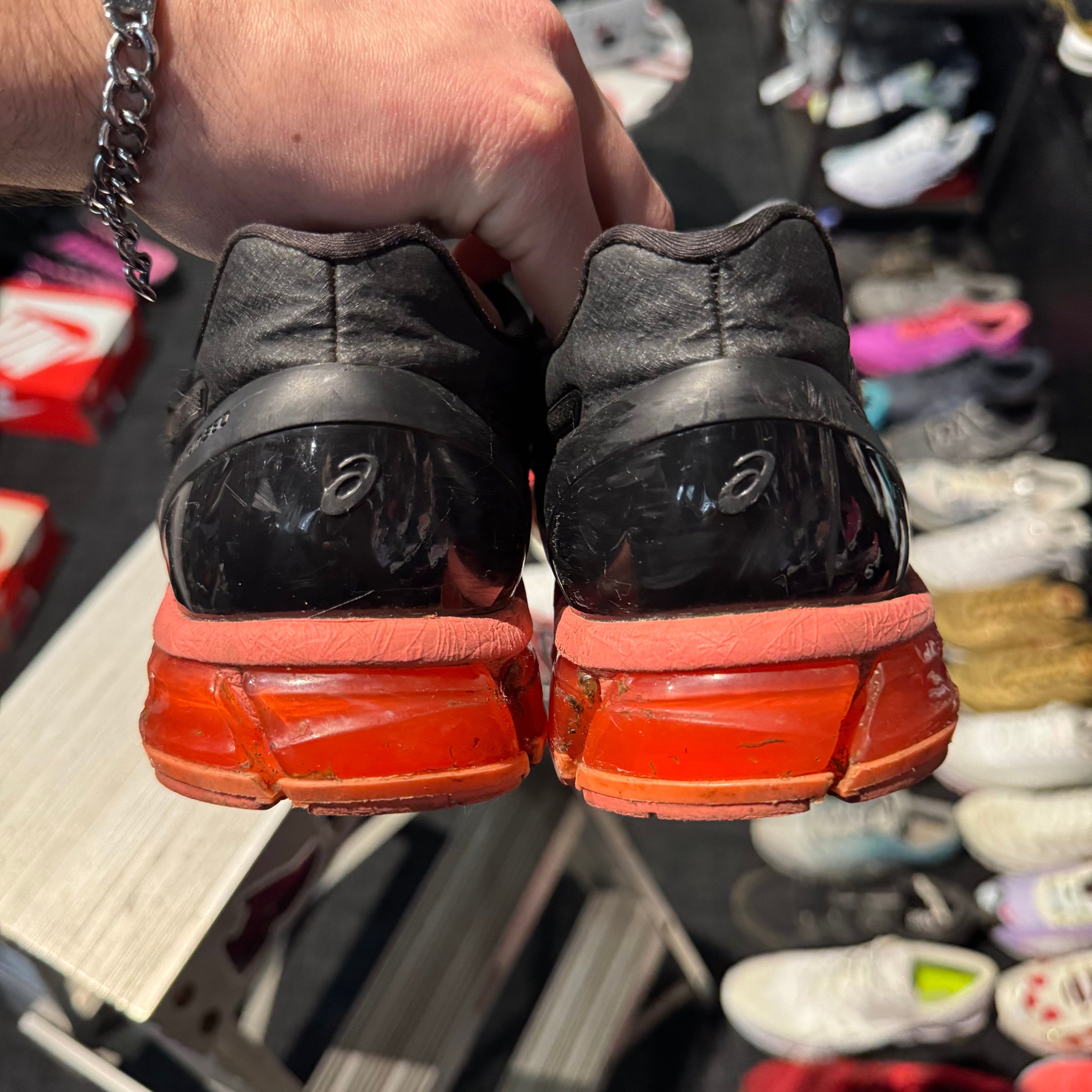 Asics Gel-Quantum 360 Knit 'Peach Black' (Second hand)