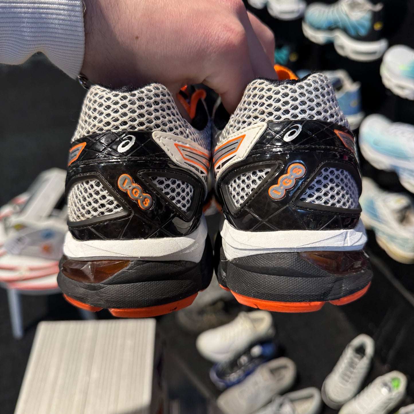 Asics GT-2000 3 'White Silver Orange' (Second hand)