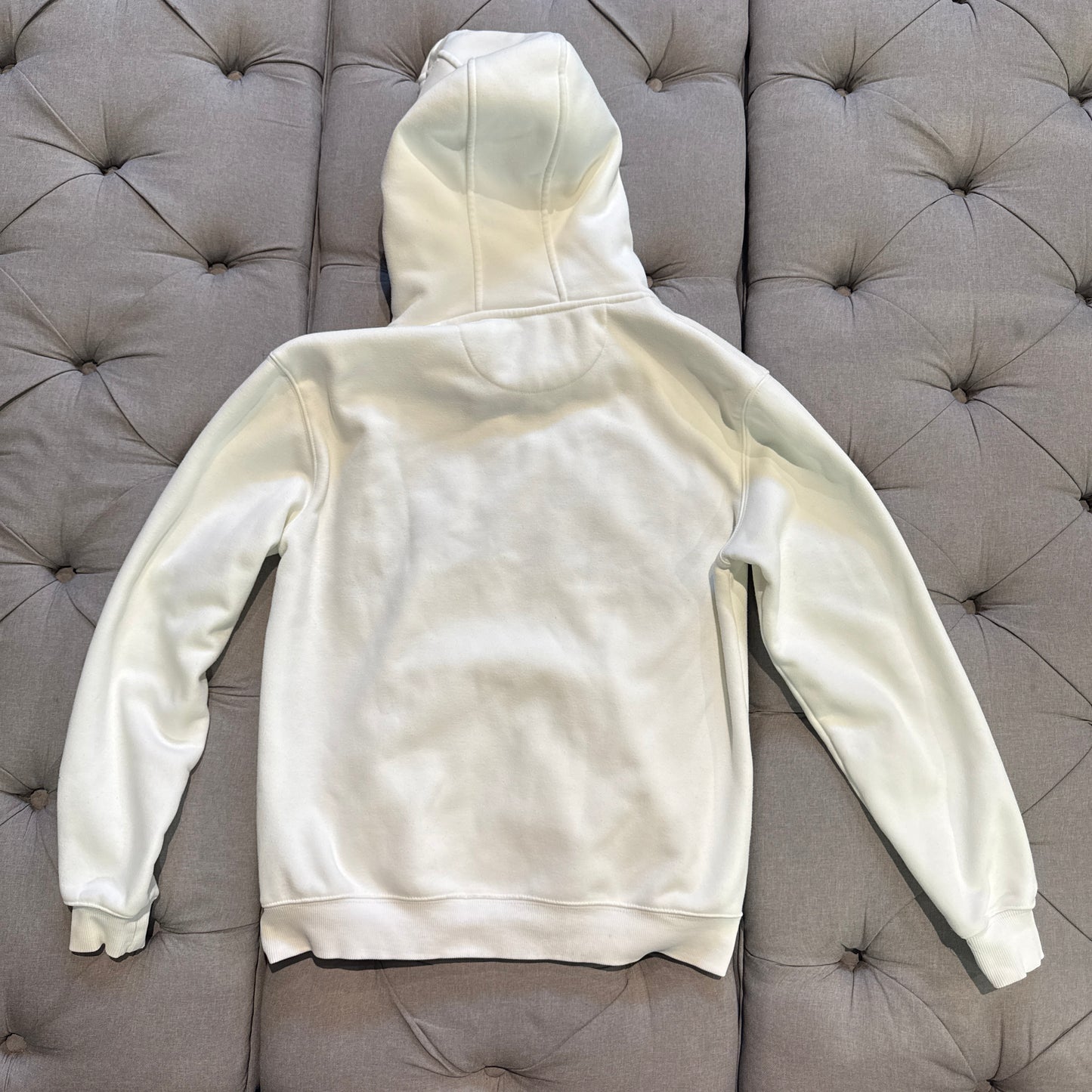 Geedup Team Logo Hoodie 'White Green' (Second hand)