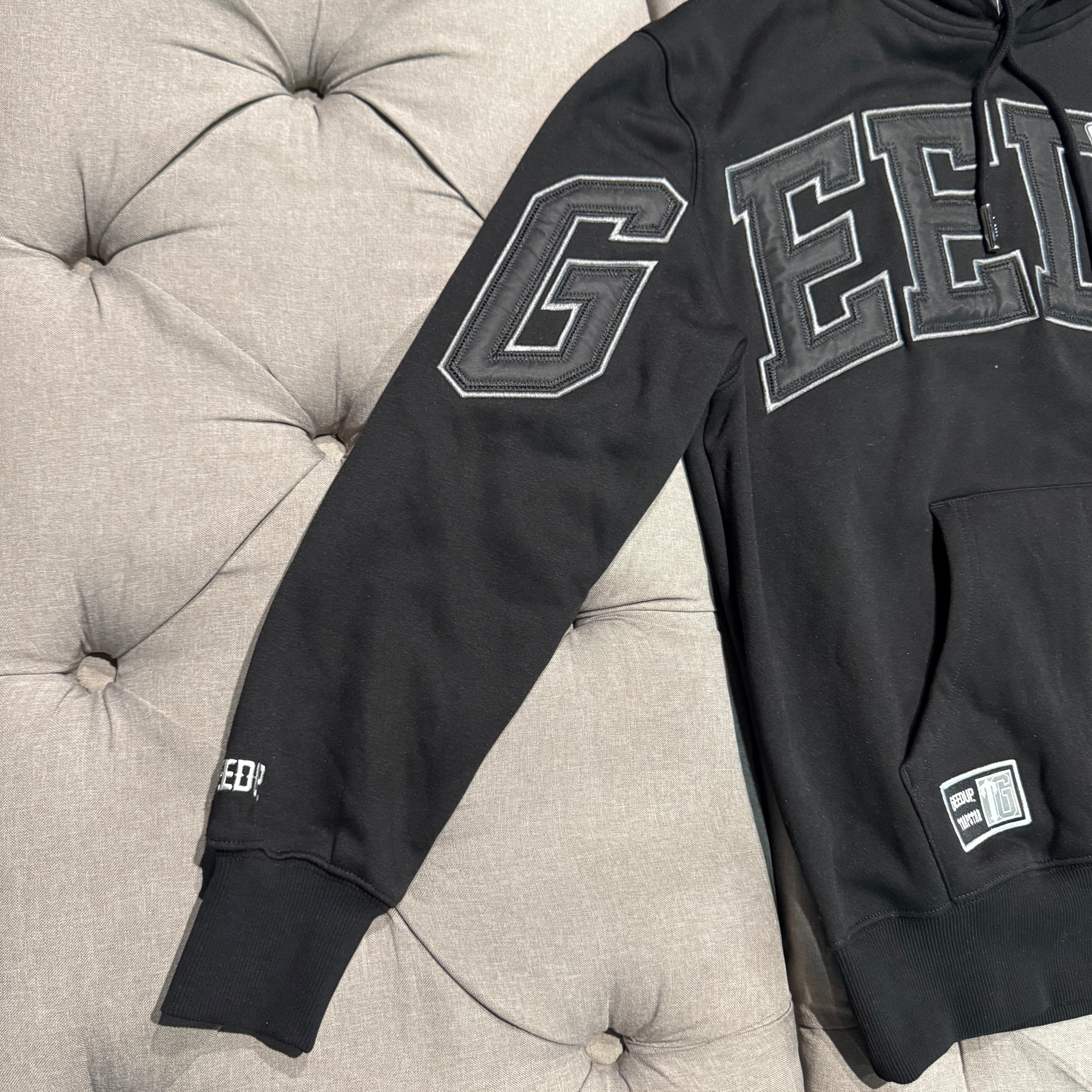 Geedup X Trapstar Team Logo Hoodie 'Black' (Second hand)