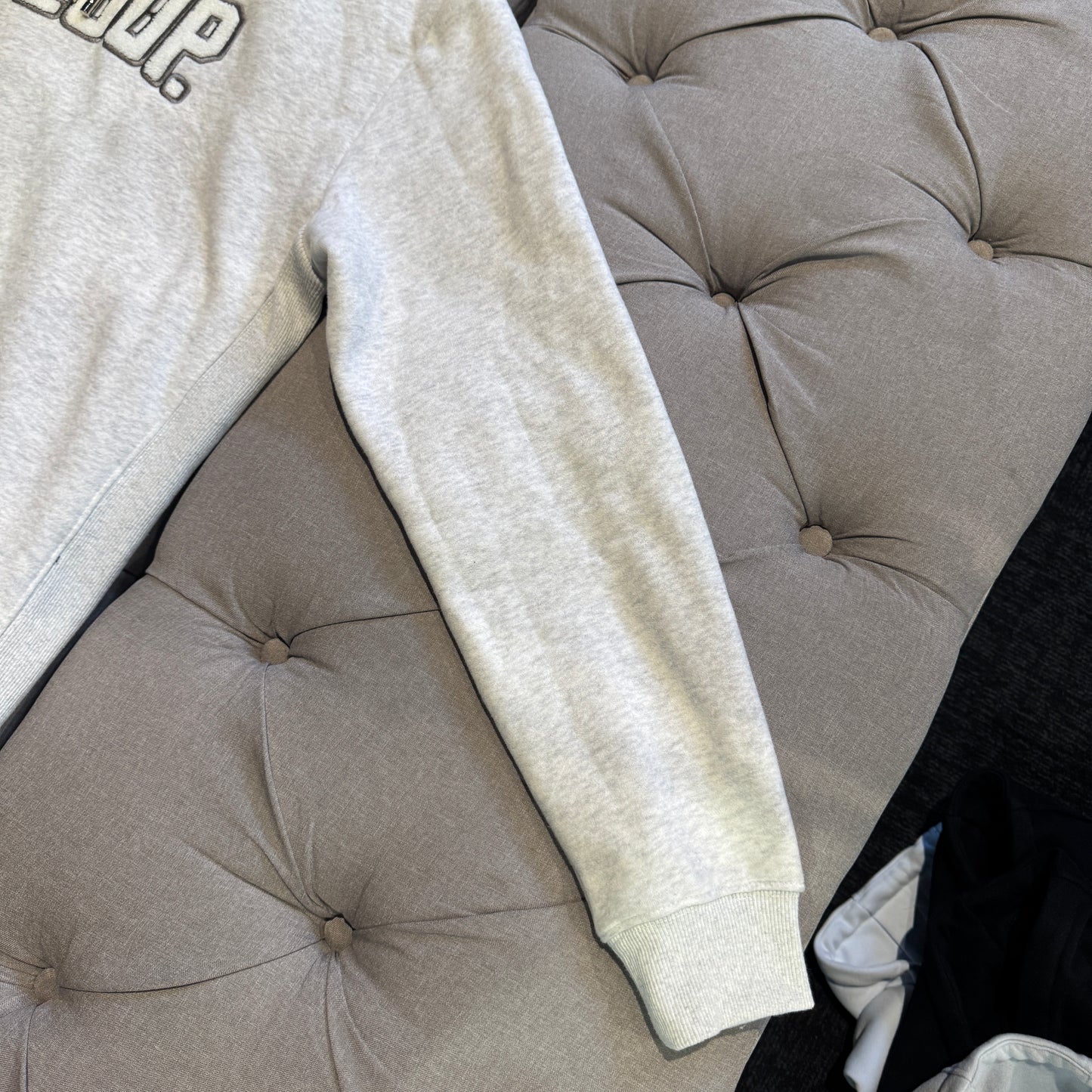 Geedup Play For Keeps Hoodie 'Marle White Grey' (Second hand)