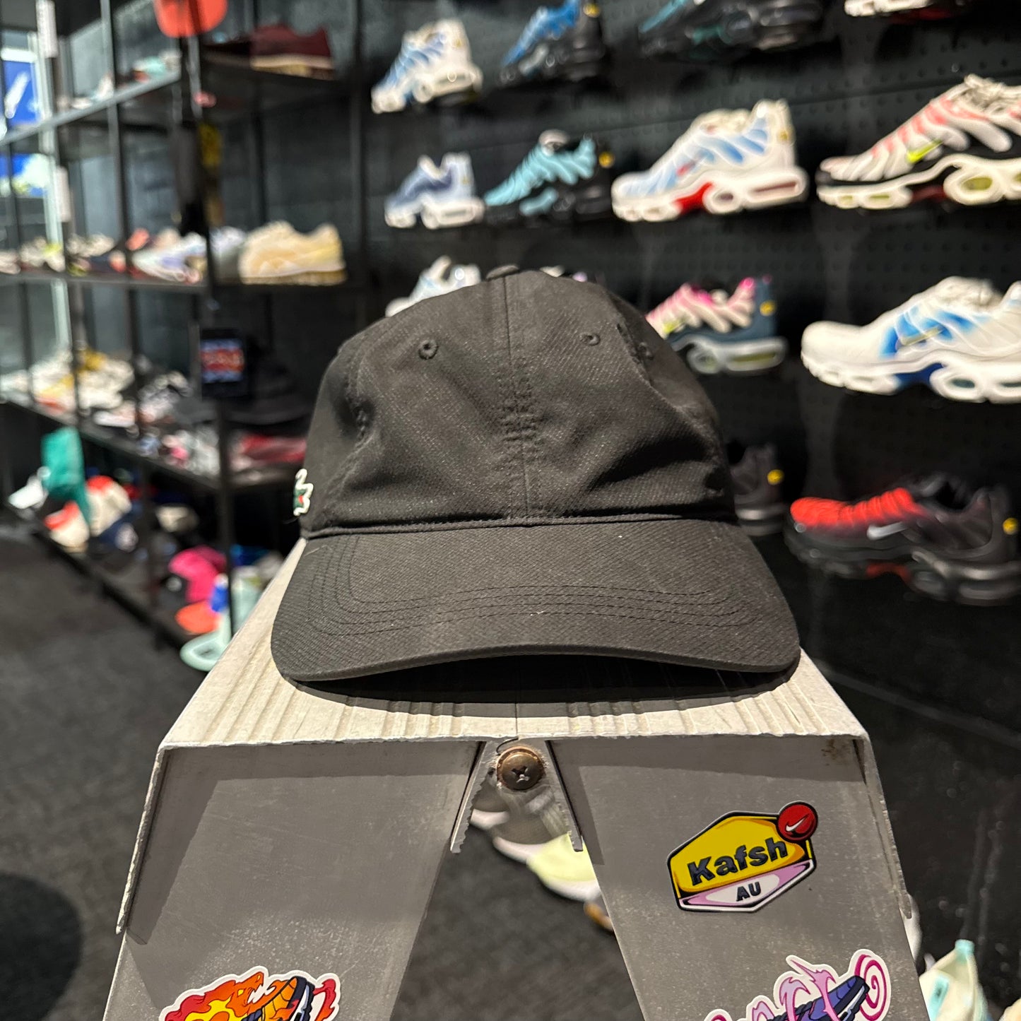 Lacoste Mini Croc Logo Cap 'Black' (Second hand)