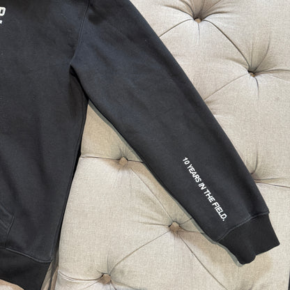 Geedup Hood Logo Hoodie 'Black White' (Second hand)