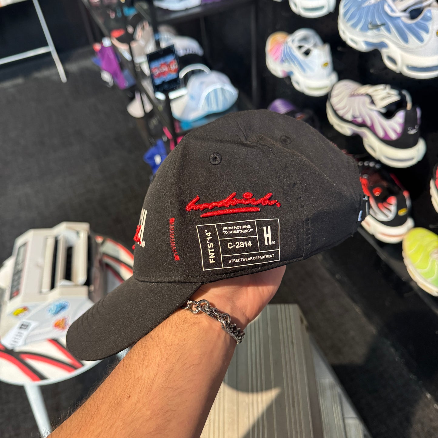 Hoodrich Script Cap 'Black Red White' (Second hand)