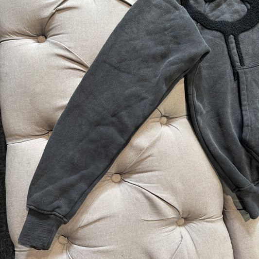 Geedup Handstyle Hoodie 'Washed Black' (Second hand)