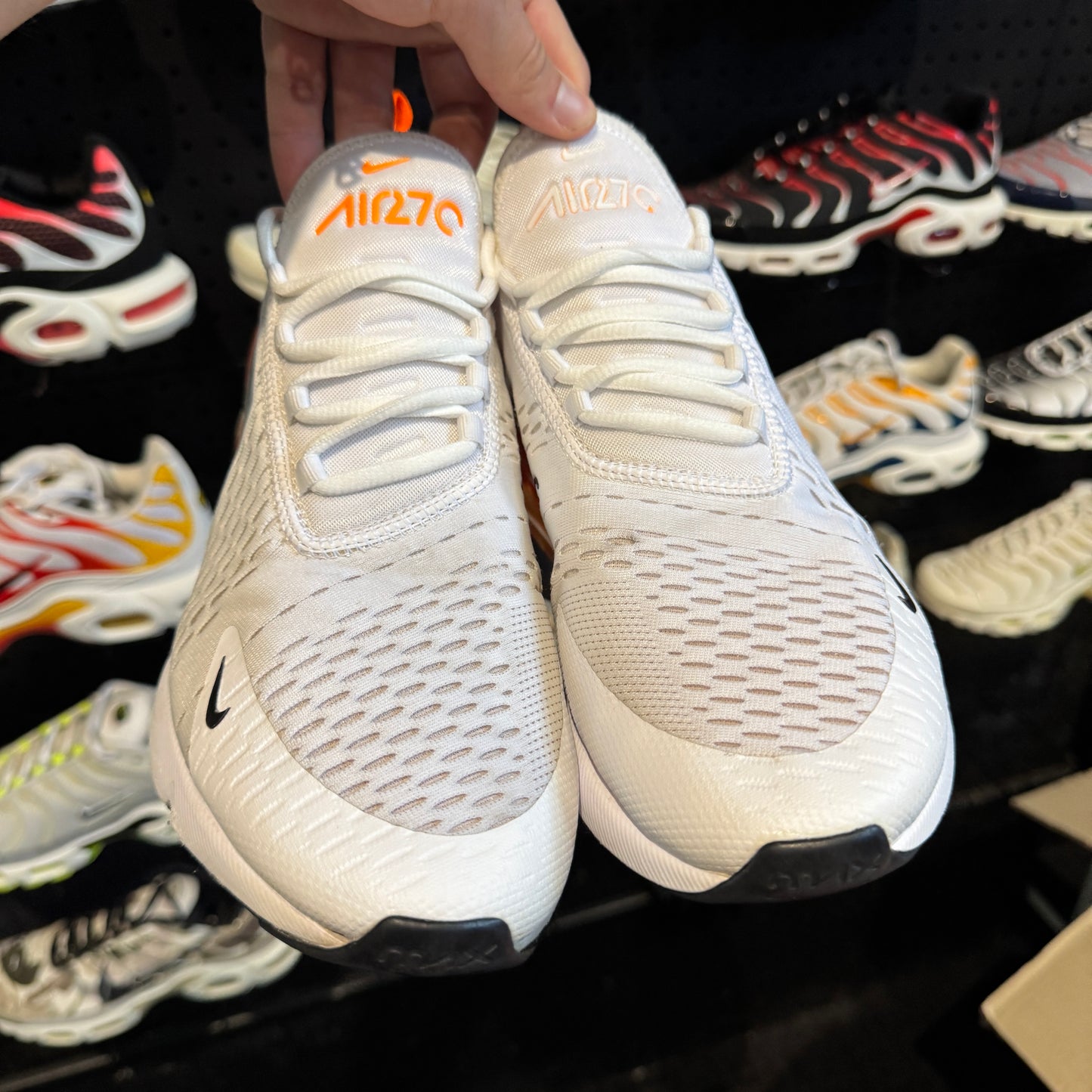 Nike Air Max 270 'White Orange' (Second hand)
