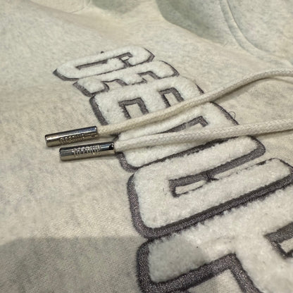 Geedup Play For Keeps Hoodie 'Off White/Marle Grey' (Second hand)