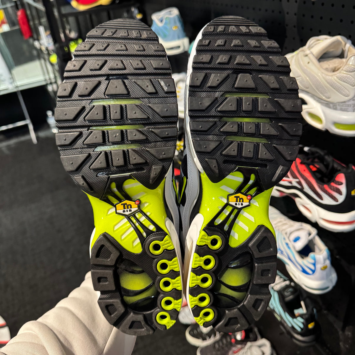 Nike Air Max Plus TN 'Black White Volt Toxin' (Second hand)