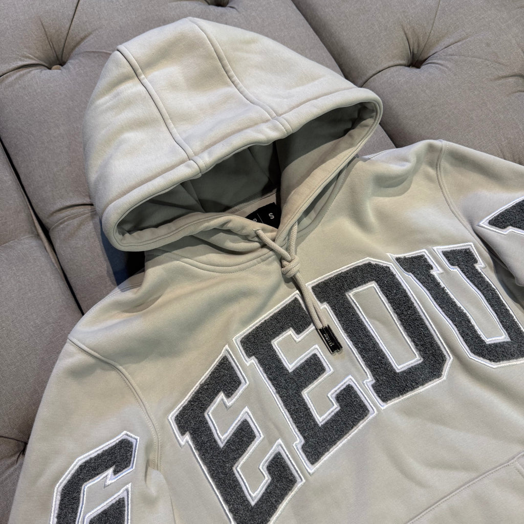 Geedup Team Logo Hoodie 'Grey Monochrome' (Second hand)