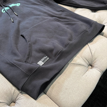 Geedup Script Logo Hoodie 'Navy Green' (Second hand)