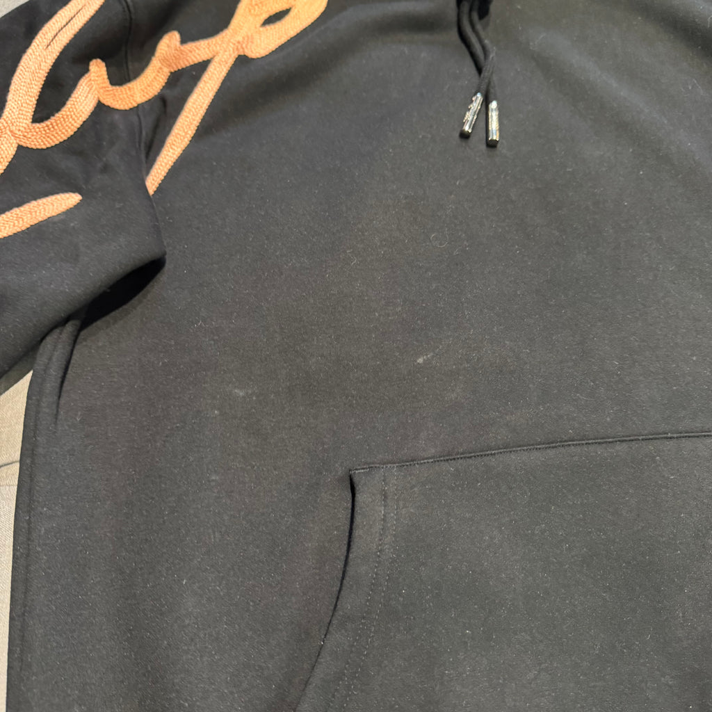 Geedup Signature Hoodie 'Black Peach' (Second hand)