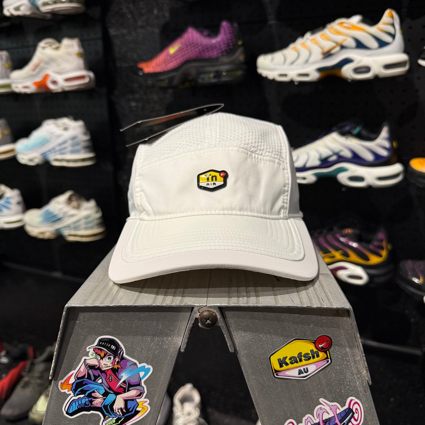 Nike TN AW84 Mesh Aerobill Drifit Cap 'White' (Brand New)