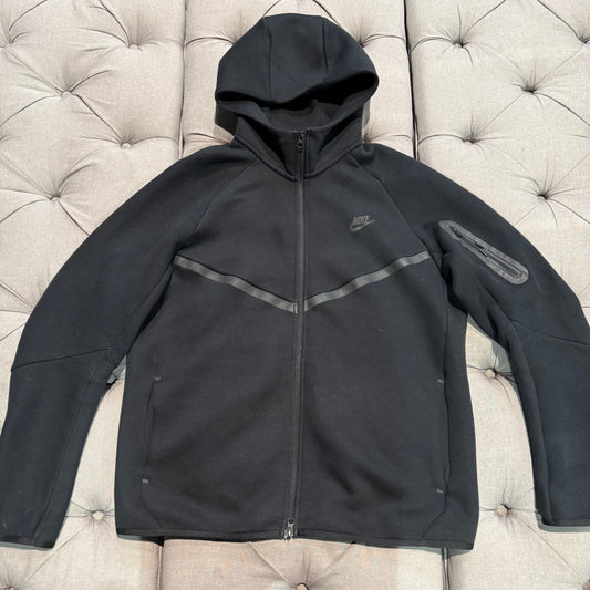 Nike Tech Fleece Jacket 'Black' (Second hand)
