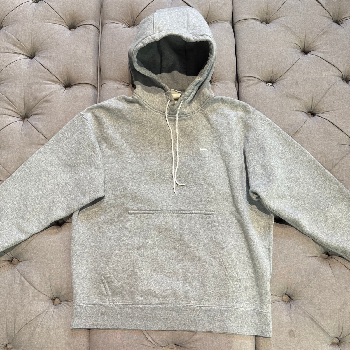 Nike Club Fleece Hoodie 'Grey' (Second hand)