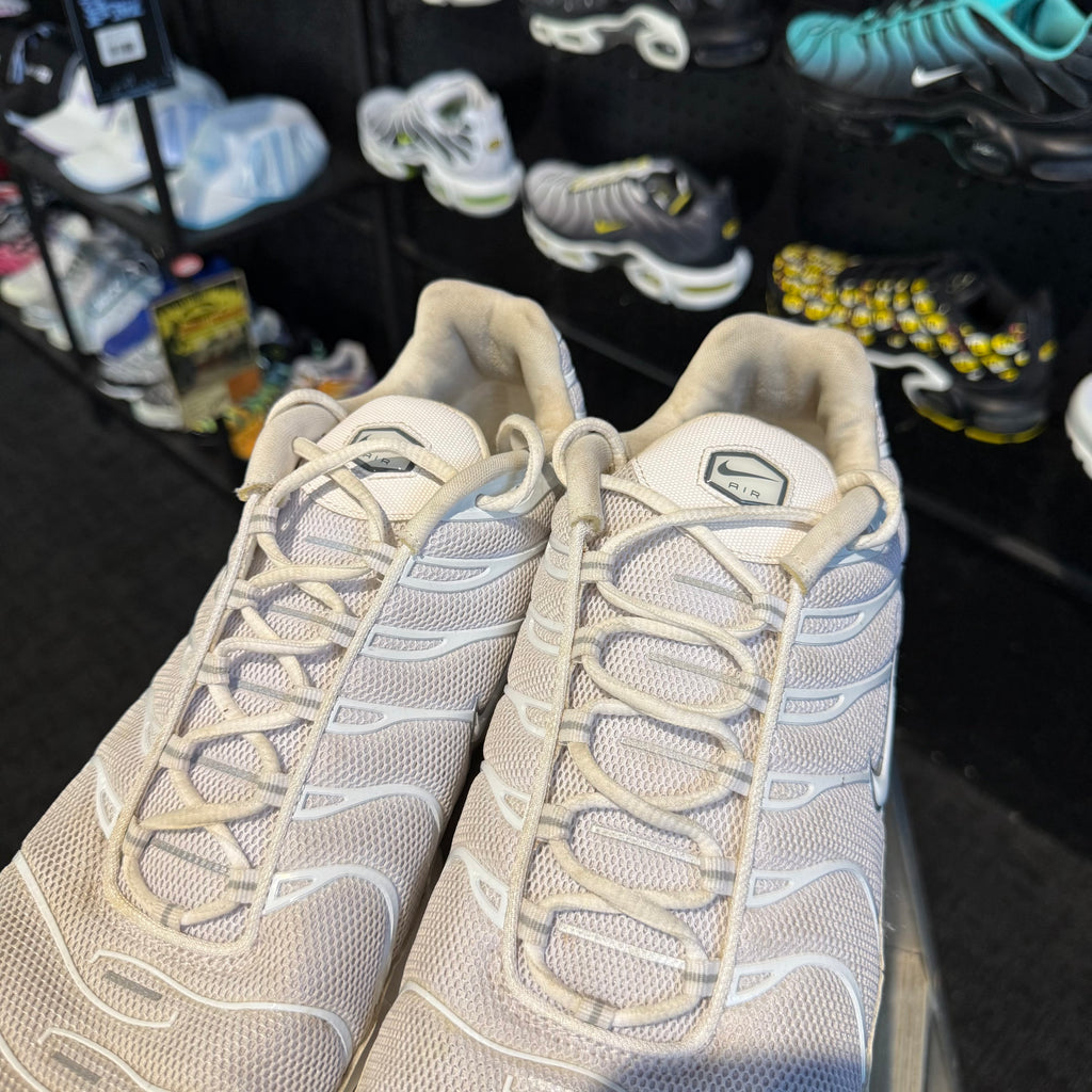 Nike Air Max Plus TN 'Triple White Casper' (Second hand)