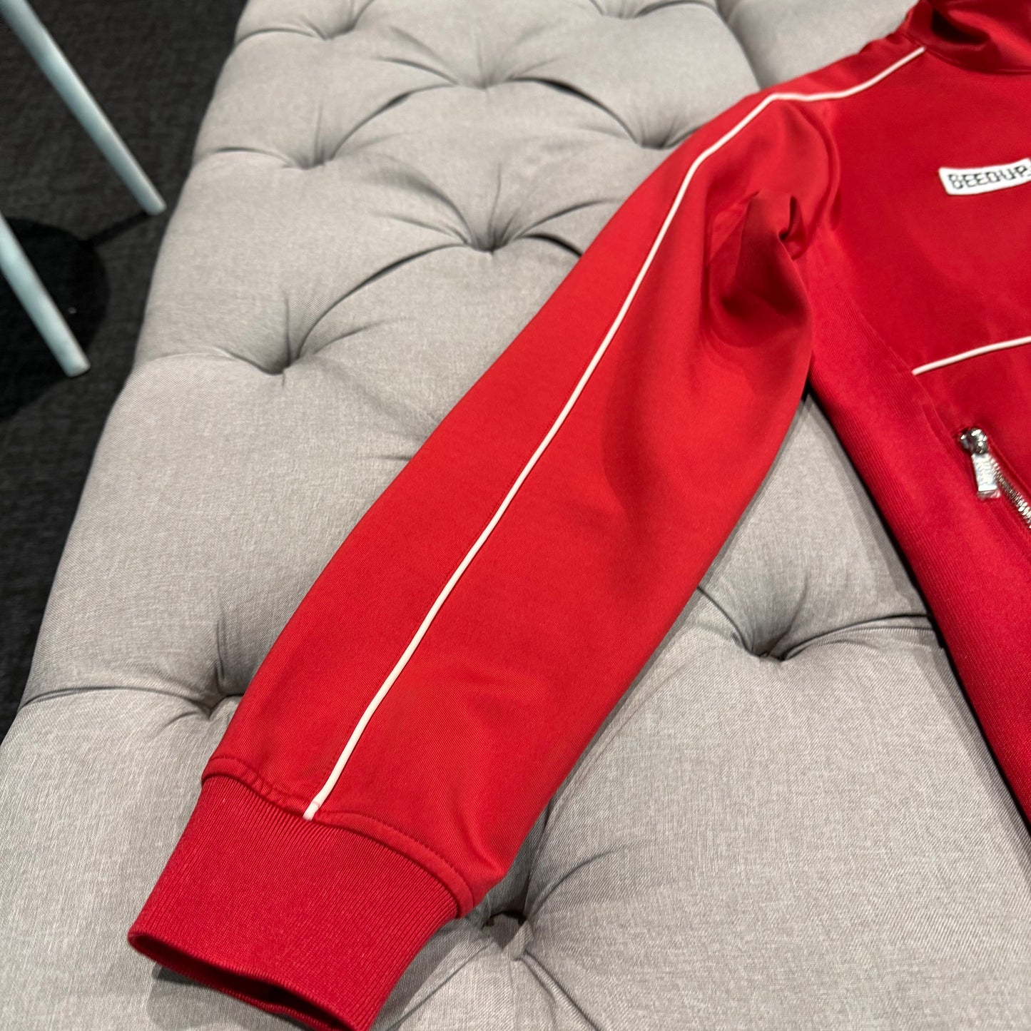 Geedup Play For Keeps Quarter Zip 'Red' (Second hand)