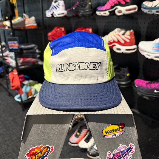 Asics Run Sydney Cap 'Blue Yellow'