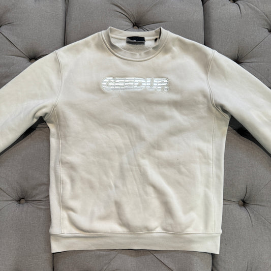 Geedup Sportsman Crewneck 'White Cream' (Second hand)
