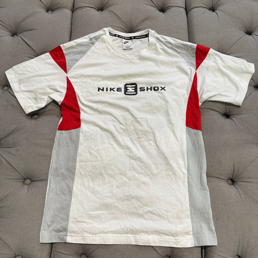 Nike Shox T-Shirt 'White Red' (Second hand)