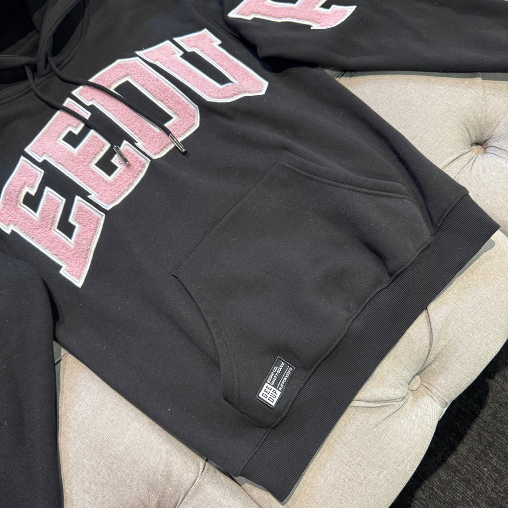 Geedup Team Logo Hoodie 'Black Pink' (Second hand)