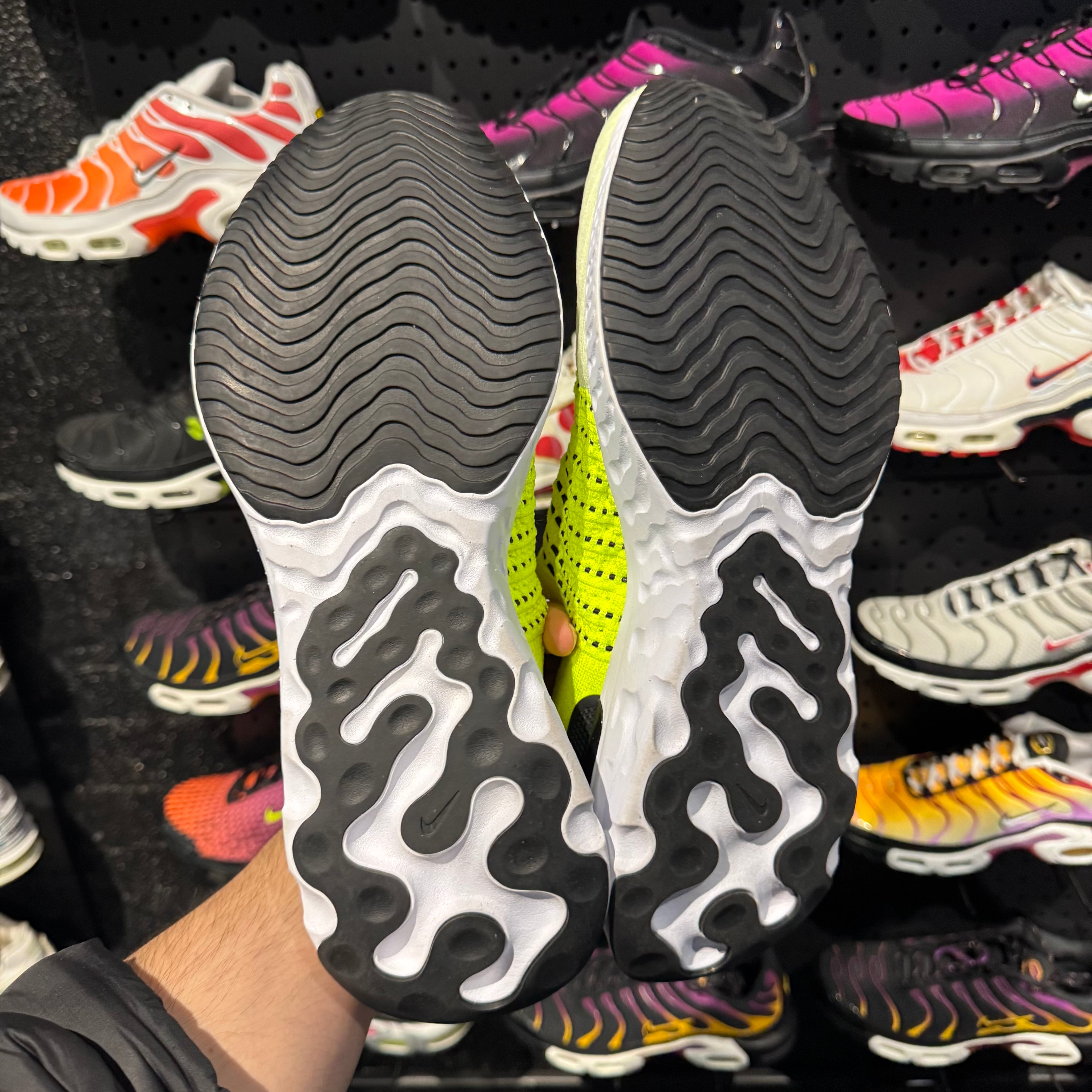 Nike React Phantom Run Flyknit 2 'White Yellow' (Second hand)