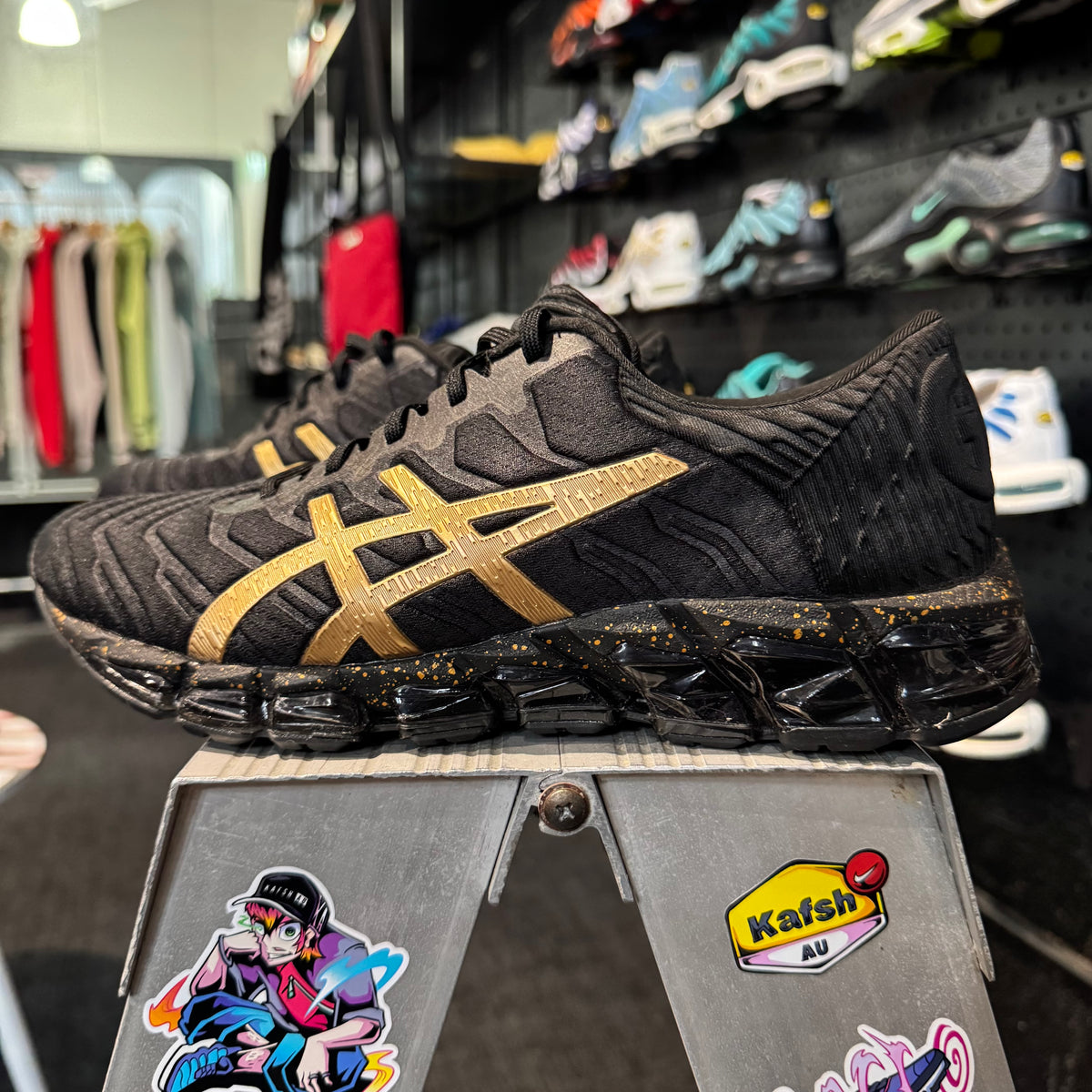 Asics Gel Quantum 360 5 'Black Pure Gold' (Second hand)