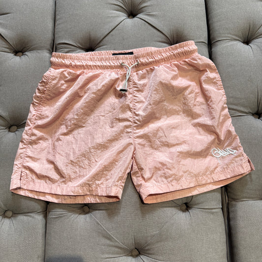 Geedup Handstyle Swim Shorts 'Pink White' (Second hand)