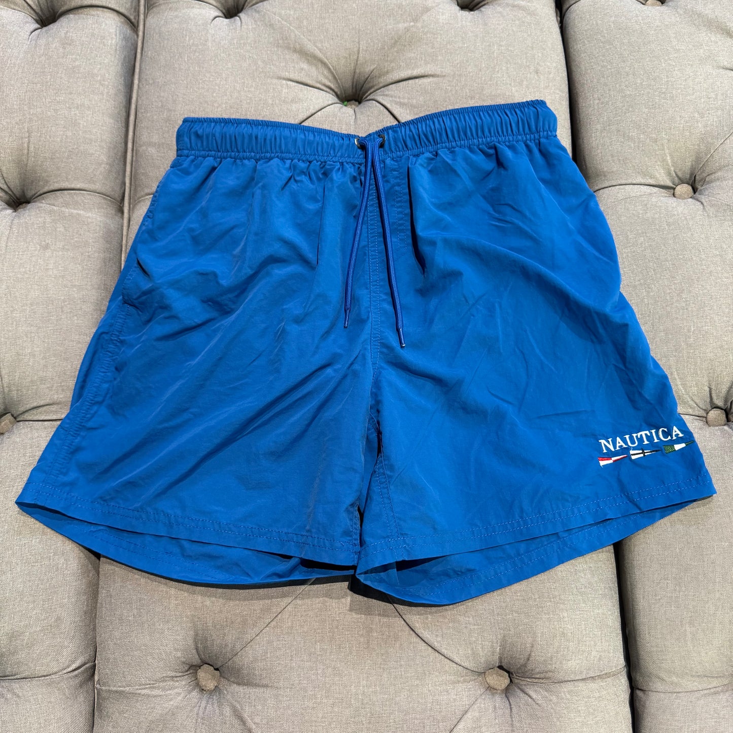 Nautica 3 Flag Swim Shorts 'Blue' (Second hand)