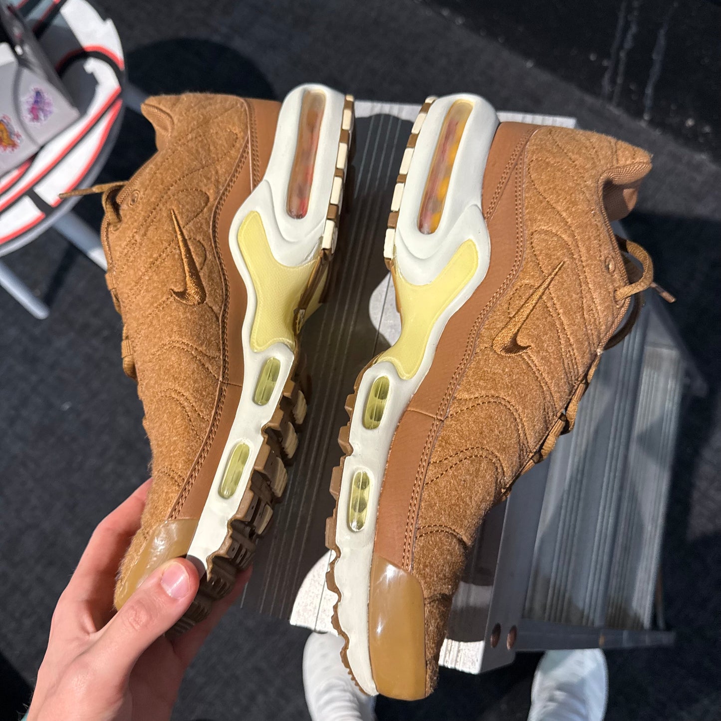 Nike Air Max Plus TN 'Quilted Wool Brown' 2017 (Second hand)