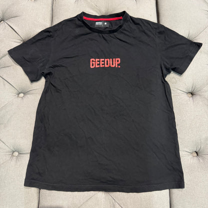 Geedup Don't Lose Teeth T-Shirt 'Black Red' (Second hand)