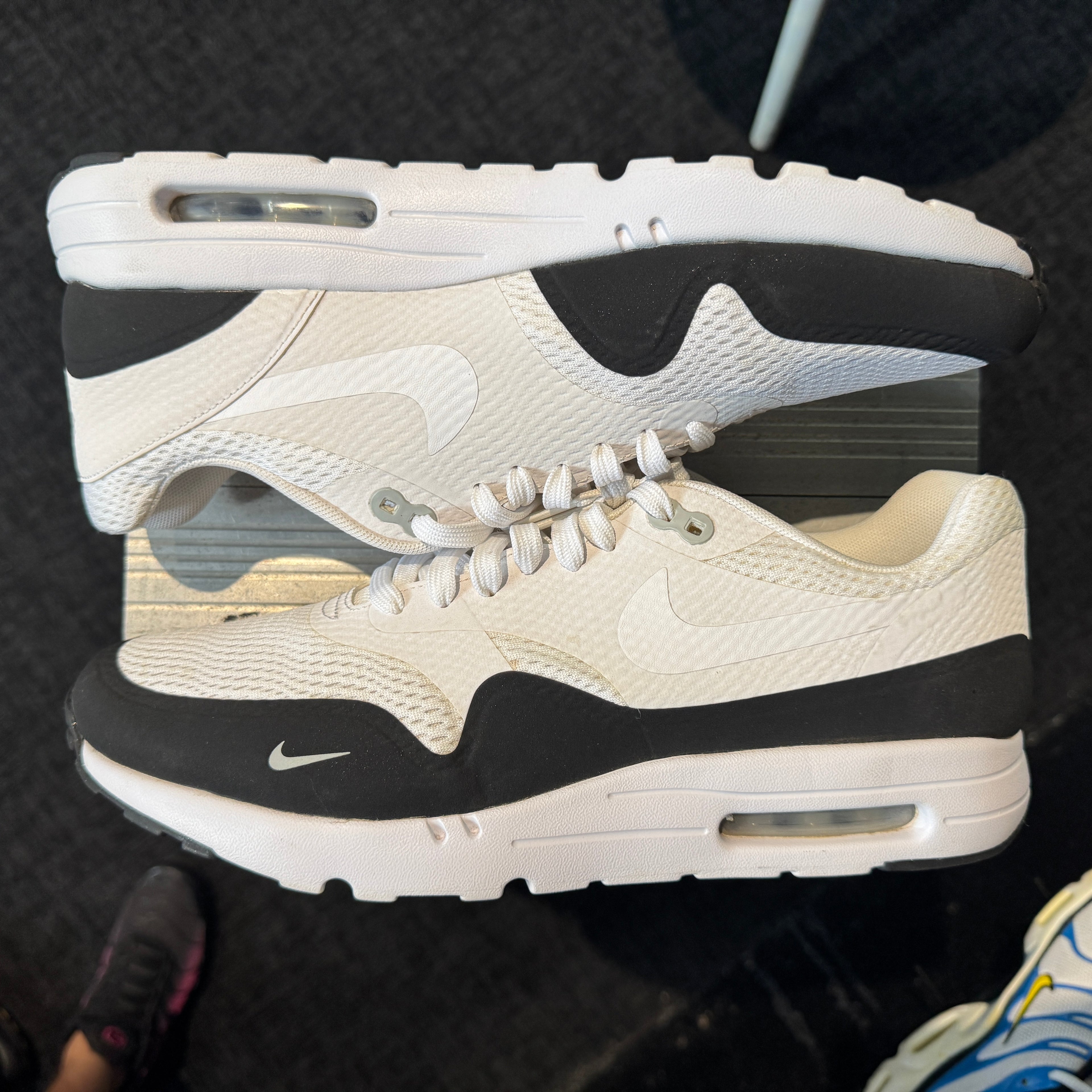 Nike Air Max 1 Ultra Essential 'White Black Wolf Grey' (Second hand)